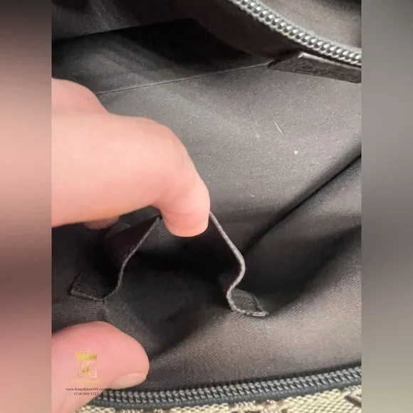 🤎SOLD🤎Gucci web GG sherryline tote bag - Picture 13 of 15